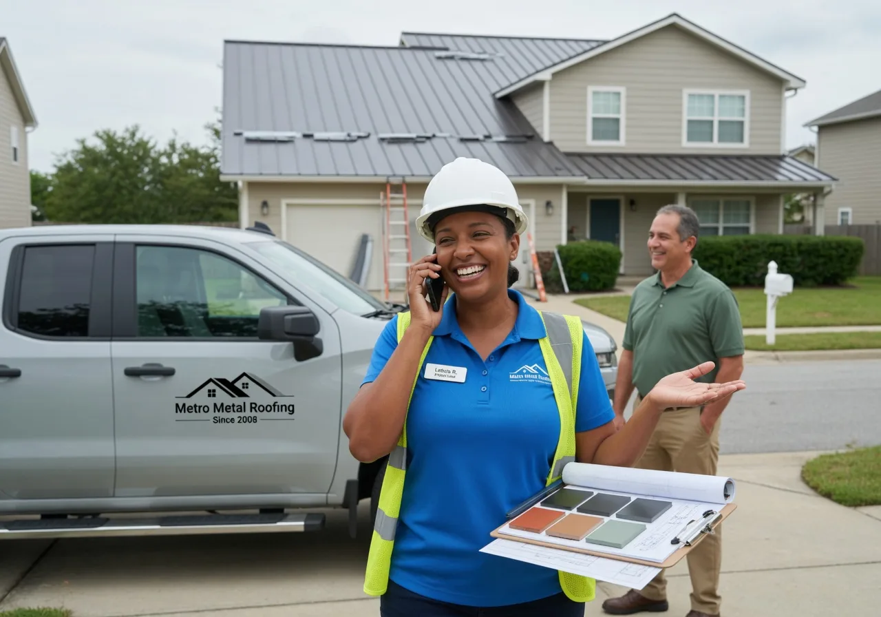 Storm Damage Metal Roof Repair in Stockton, KS